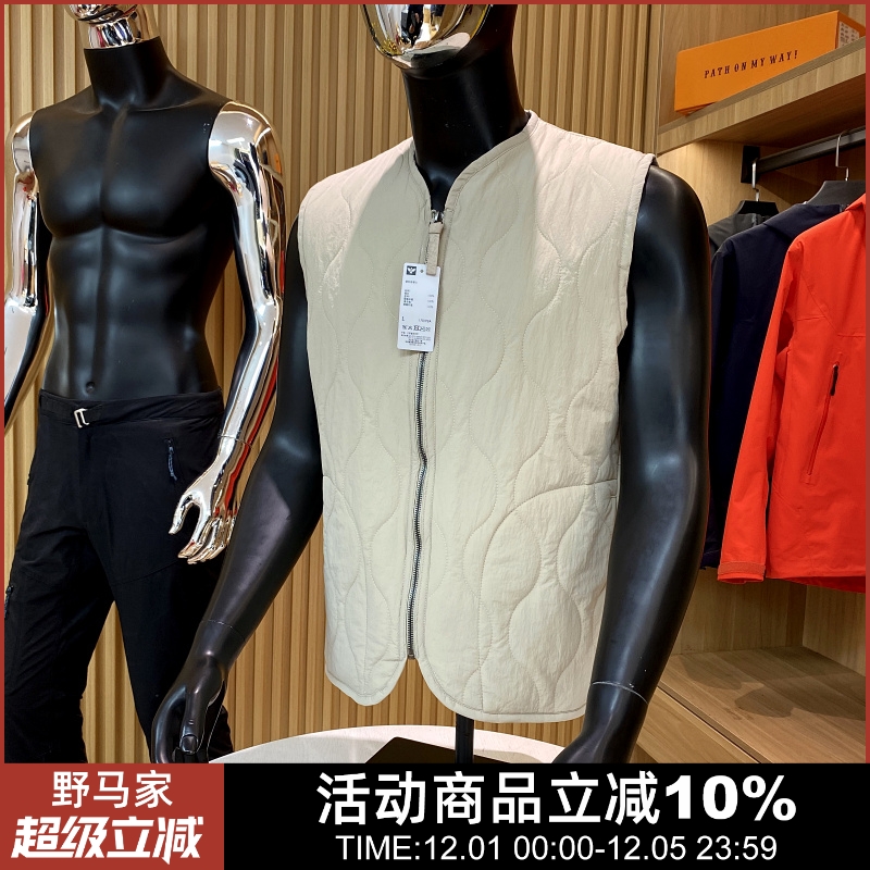 秋冬男女轻盈薄棉马甲背心