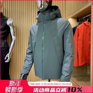 男士 城市机能风 新款 2025冬季 高端户外登山服连帽羽绒服 90鹅绒