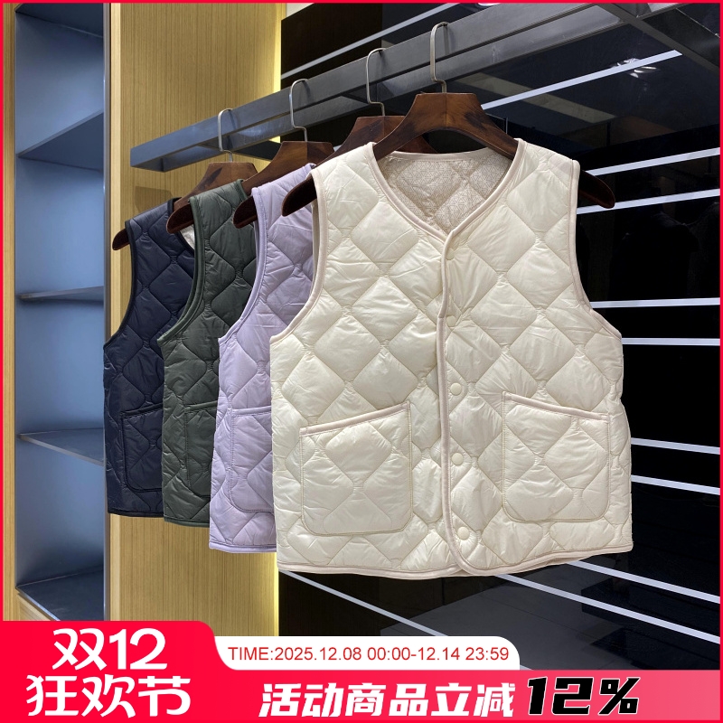 情侣款轻薄保暖时尚百搭休闲马甲