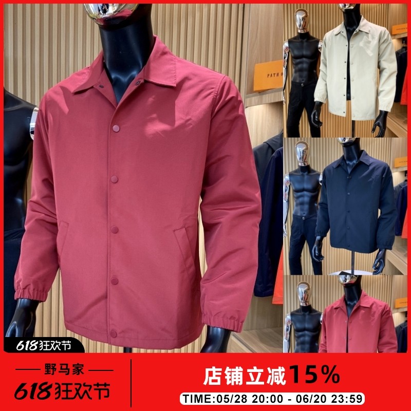 日单代工厂!日系休闲百搭情侣款2024春季工装风衬衫式男
