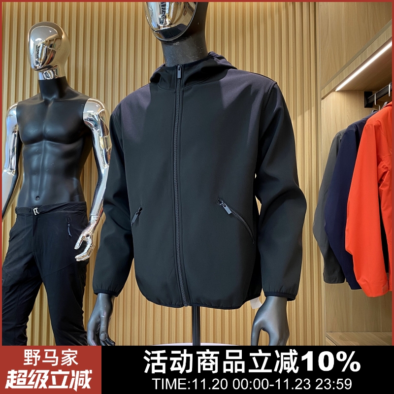 户外旅行系列！轻暖铠甲！秋冬男士户外加绒保暖休闲夹克连帽外套