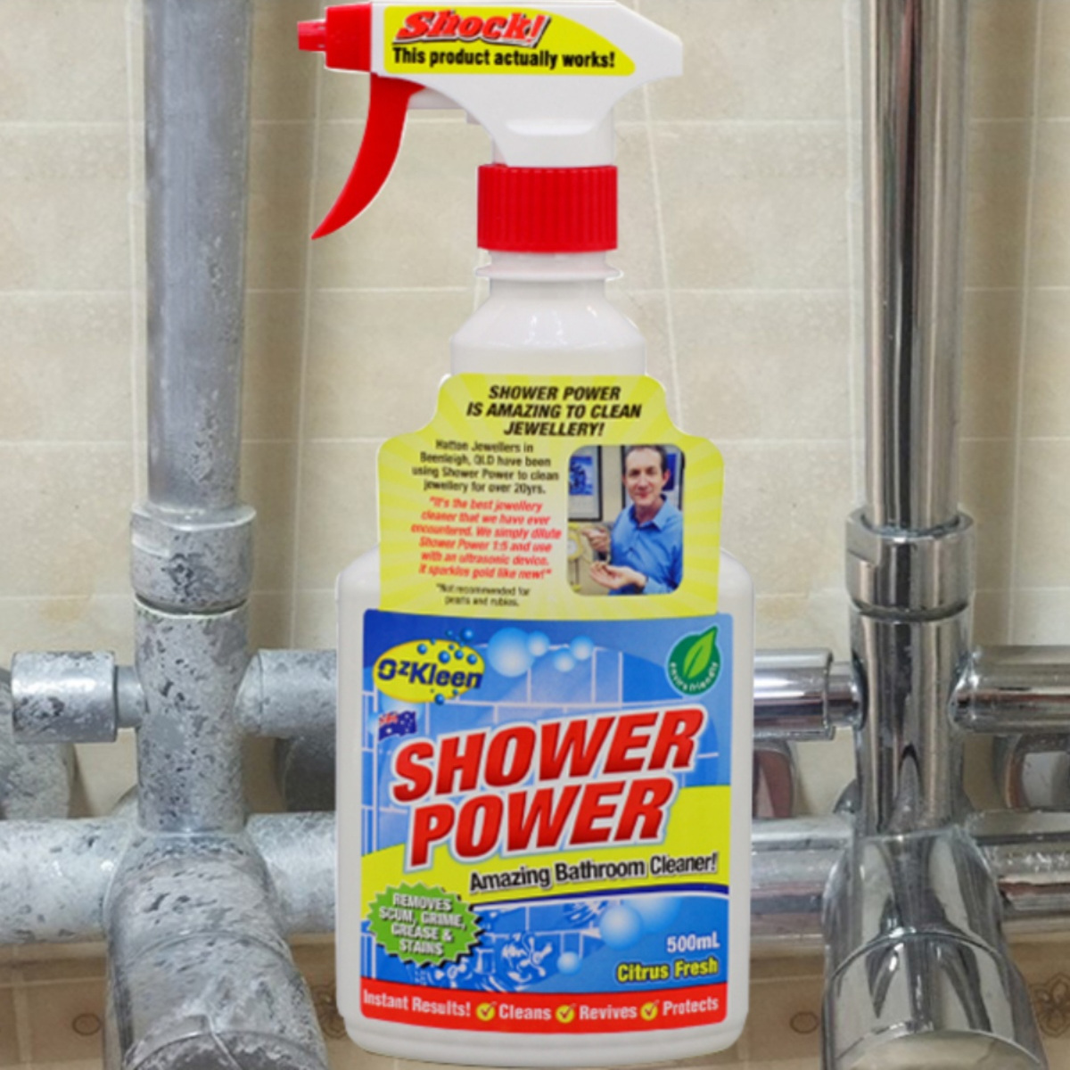 去水垢柠檬酸500ml玻璃清洁剂