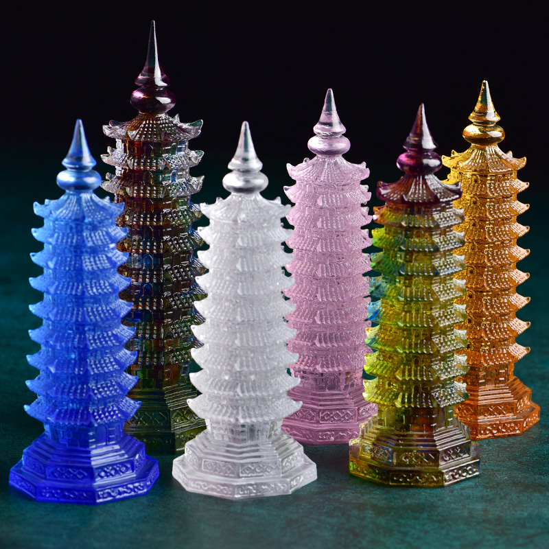 琉璃塔摆件文昌塔家居饰品