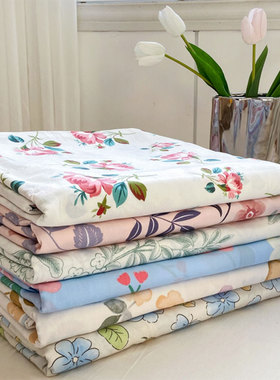 纯棉被套单件碎花全棉被套被罩150x200x230x180宿舍单人学生四季a