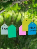Подвесные бирки, таблички с растениями, таблички с деревьями, классифицированные цветные карты, пластиковые, водонепроницаемые, светостойкие, не выцветающие, цветы, можно писать на
