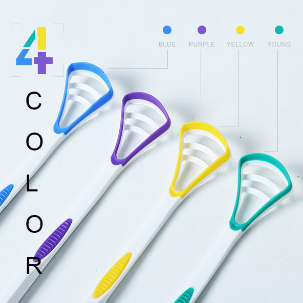 男舌苔清洁器刮舌器刮除口臭大人清理洗去舌苔神器刮舌头板舌苔刷