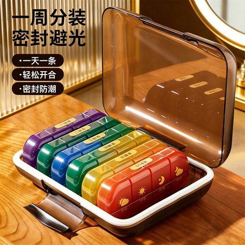一周药盒大容量便携一日三餐