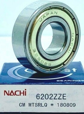 日本NACHI进口轴承6300 6301 6302 6303 6304 6305 6306ZZE C3 Z