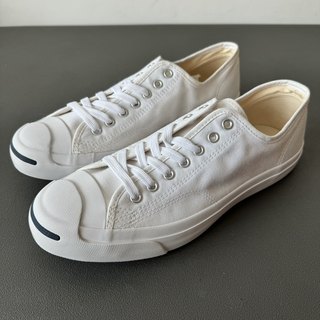 CONVERSE JACKPURCELL匡威开口笑纯白低帮休闲运动帆布鞋1Q698