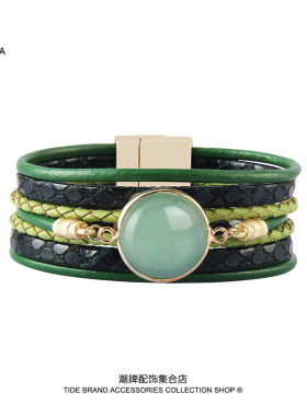 清冷国风手链玛瑙石高级感叠戴