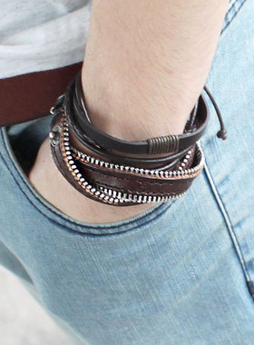 小众韩国街头潮人风ins情侣手链