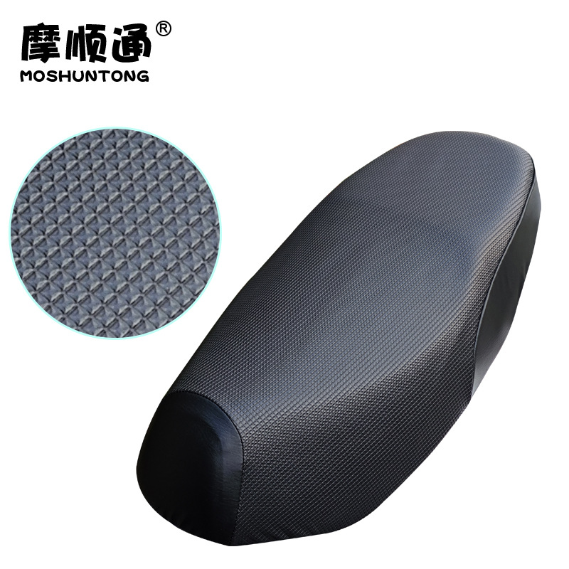电动车坐垫套适用9号台铃艾玛坐套防水防晒皮革加厚防滑隔热座套