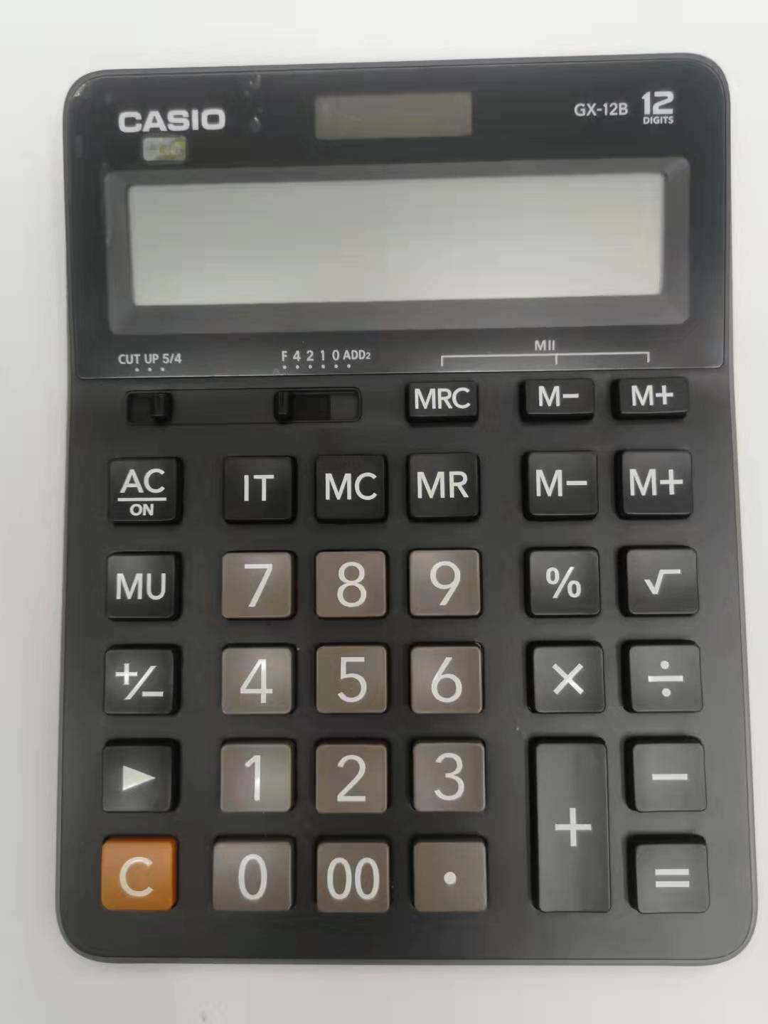 카시오 백체크 계산기 DJ-120D QUICK PLAY DS-2B 오피스 비즈니스 GX120B 시리즈 12 14비트