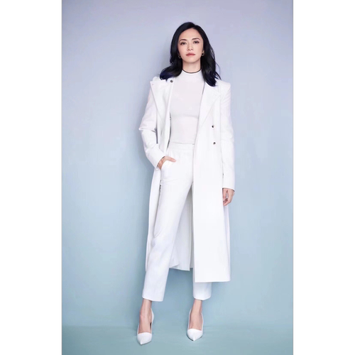 GIADA迦达羊毛长款大衣andi
