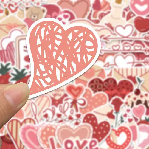 Розовая наклейка, милый высококачественный мобильный телефон, декор, наклейки