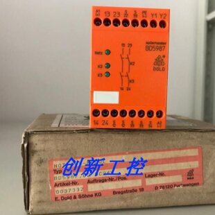议价全新BD5987.02 24VDC 多德安全继电器 BD5987 订货号0037332