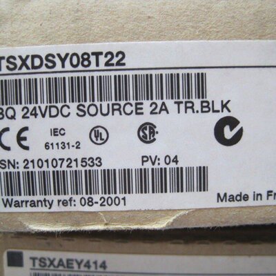 议价施耐德开关量输入模块TSXDEY16FK质保一年