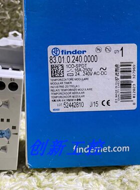 议价83.01.0.240.0000原装Finder芬德83.01延时继电器 现货 替换8