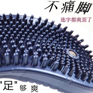 男女家用室内防滑防臭穴位带刺颗粒软底足疗脚底按摩拖鞋 2021夏季