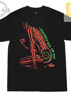 美国购 ATCQ REAL HIPHOP经典短袖T恤 说唱|DJ|街舞|BBOY|RAP|MC