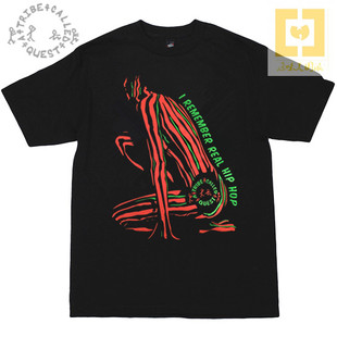 BBOY HIPHOP经典 说唱 T恤 REAL 短袖 RAP 美国购 街舞 ATCQ