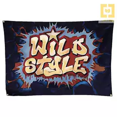 Wild Style Hiphop Classic Graffiti Wall Decoration Hanging Cloth Rap from the United States | Street Dance | Bboy