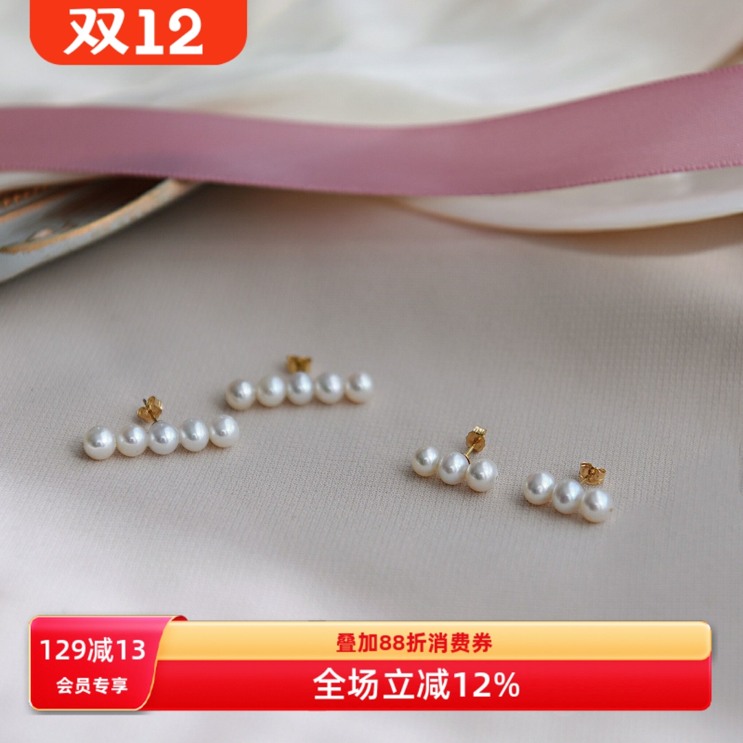 赛赛莉安小众百搭通勤款耳钉