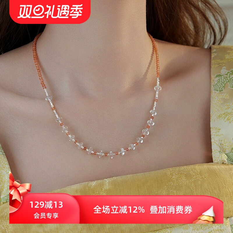 原创设计水晶手链&项链二合一