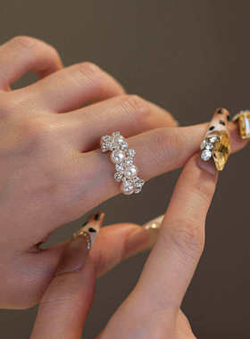 爆闪绝美原创猫爪高级感戒指