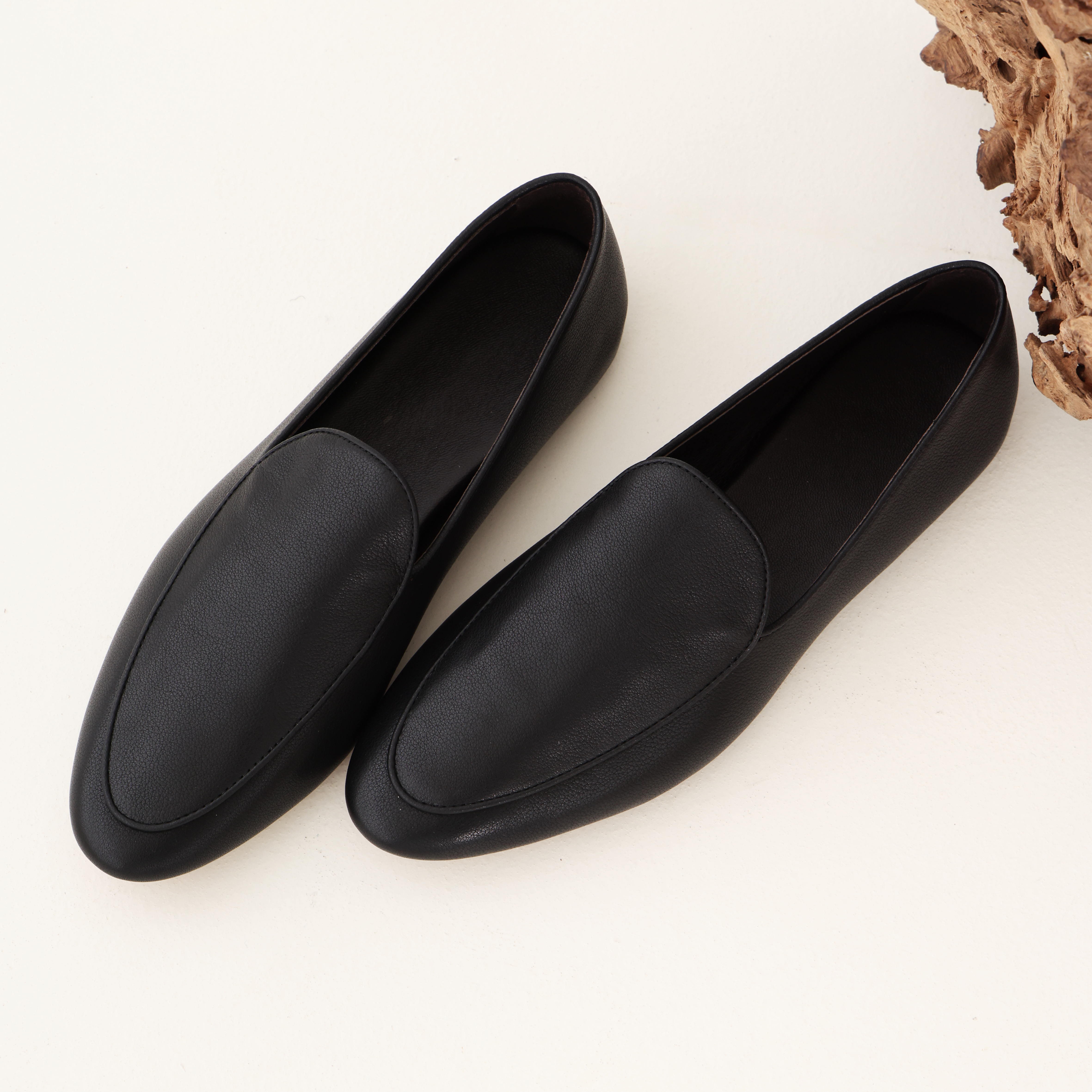 row风复古极简舒适单鞋女鞋