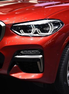BMW宝马原厂 X3G08 X4 G02 M40I柿灰色 亮黑色獠牙 雾灯格栅  顶