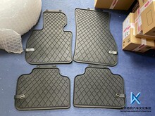 MINI迷你原厂 F5455565760 R5660 COOPER双门全天候橡胶脚垫 黑色