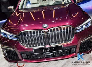 BMW宝马原厂 19-20款7系 G12LCI M760LI 柿灰色中网 后视镜 侧腮