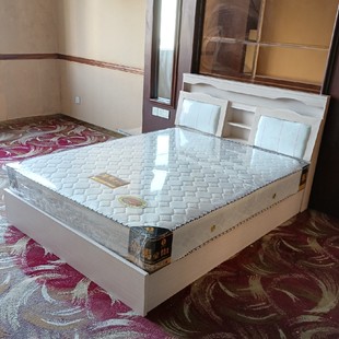 深圳包邮 美观 出租房床 1.2米 单人 1.5米 双人 非 实木床架板床