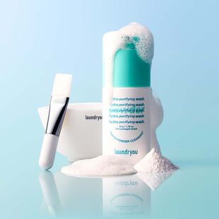 韩国直邮小众明星满分laundryou弱酸洁颜粉深层清洁毛孔控油保湿