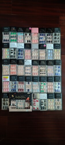 清仓韩国实体店采购正品DASHINGDIVA黛丝堤华可拆卸指甲贴美甲