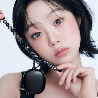 韩国直邮Either新款黑白气垫哑光水光持久遮瑕保湿轻薄吉赛尔同款