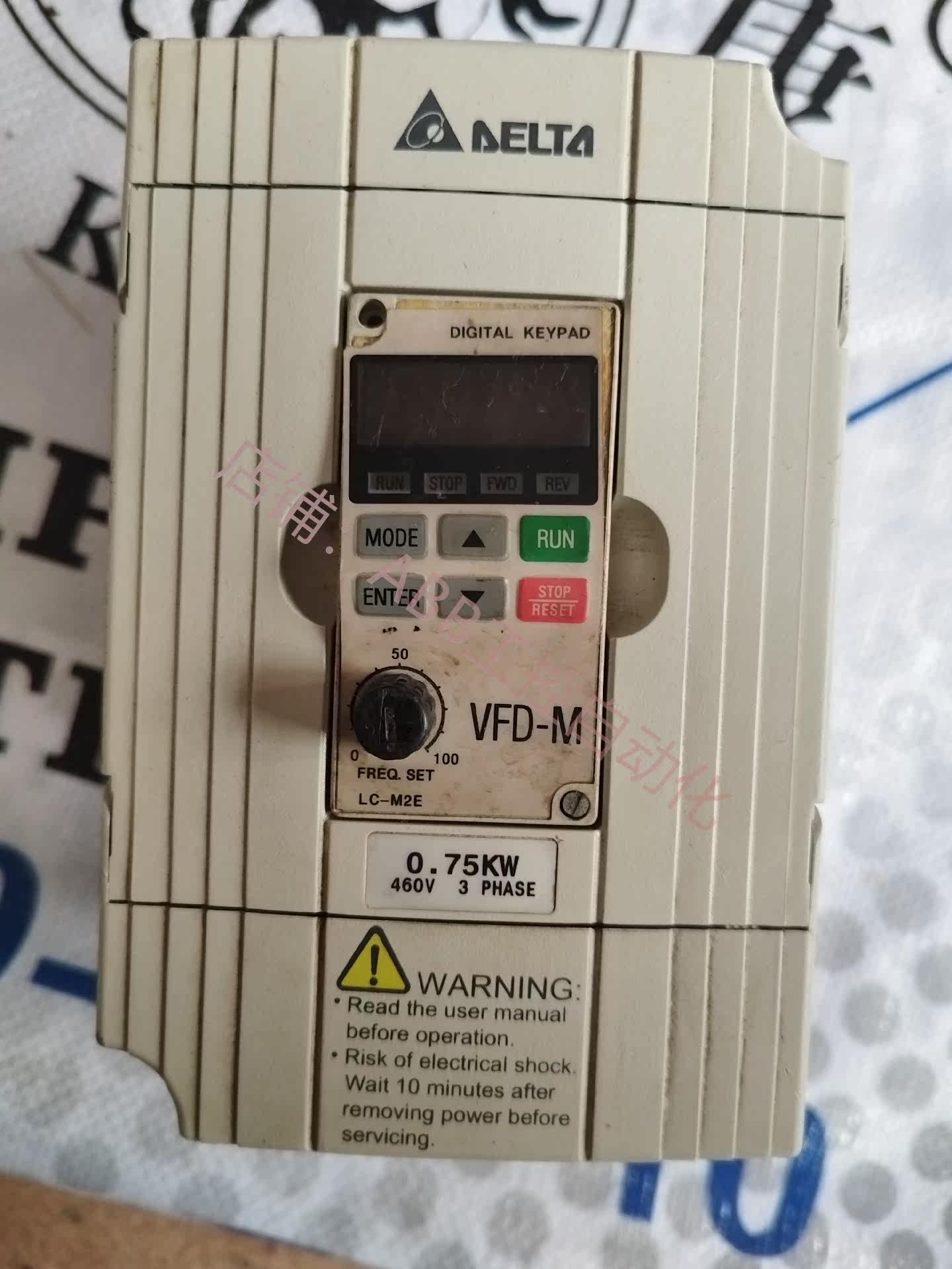 台达变频器vfd007m43b拆机