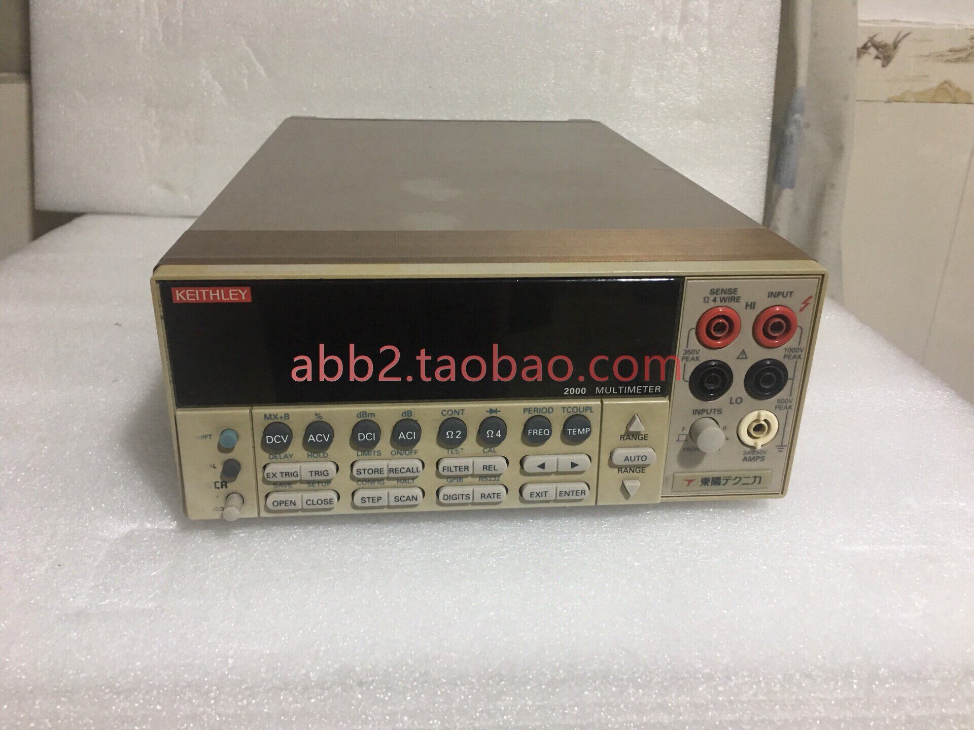 吉时利2000/keithley2000数字多用表 为用户提供一款高速精确和高
