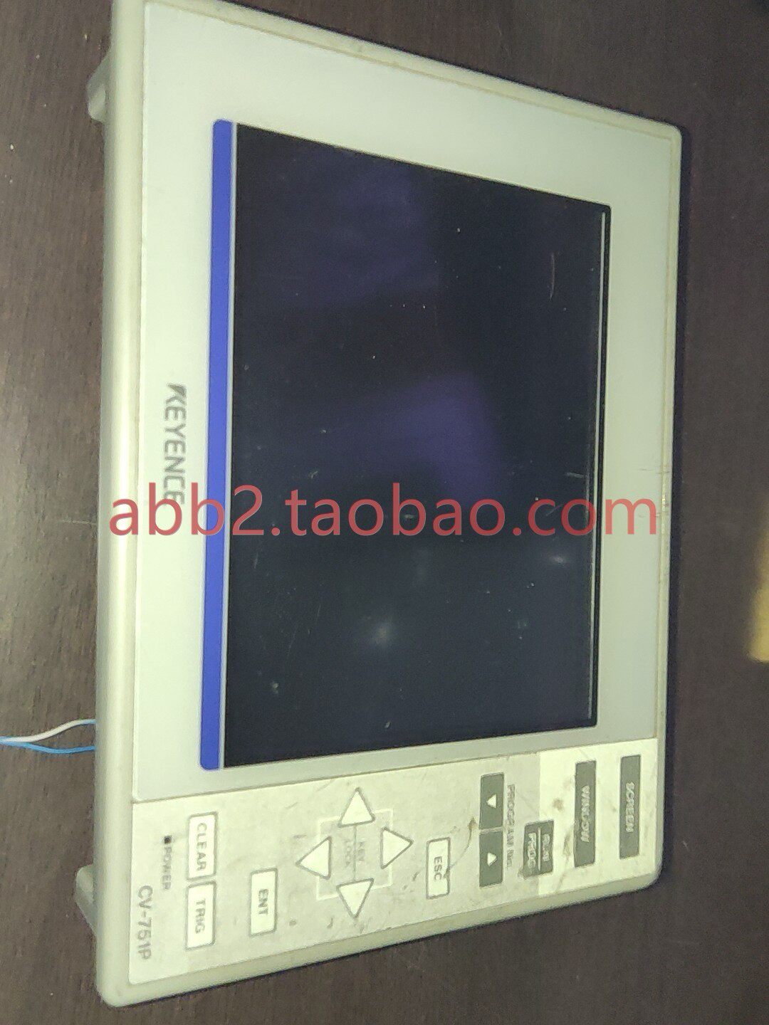 keyence/基恩士 cv-751p 视觉检测仪 液晶屏