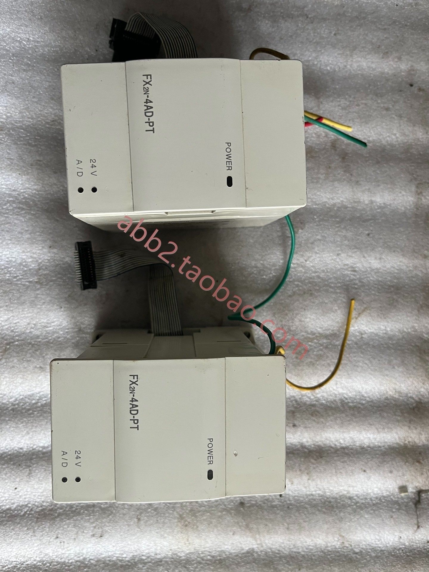 三菱plcfx2n 4ad pt两只