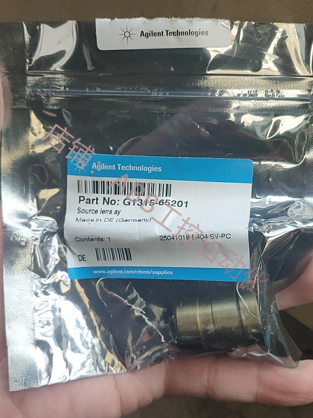 安捷伦g1315-65201dad检测器source le ns assembly  光源透镜组