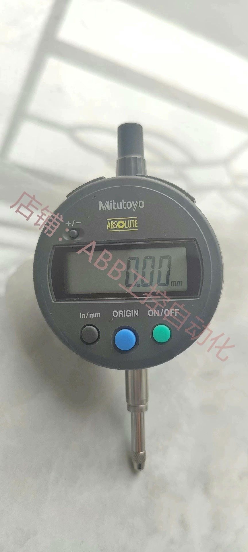 日本三丰mitutoyo百分表型号543-782 127- 001mm精度测量完好