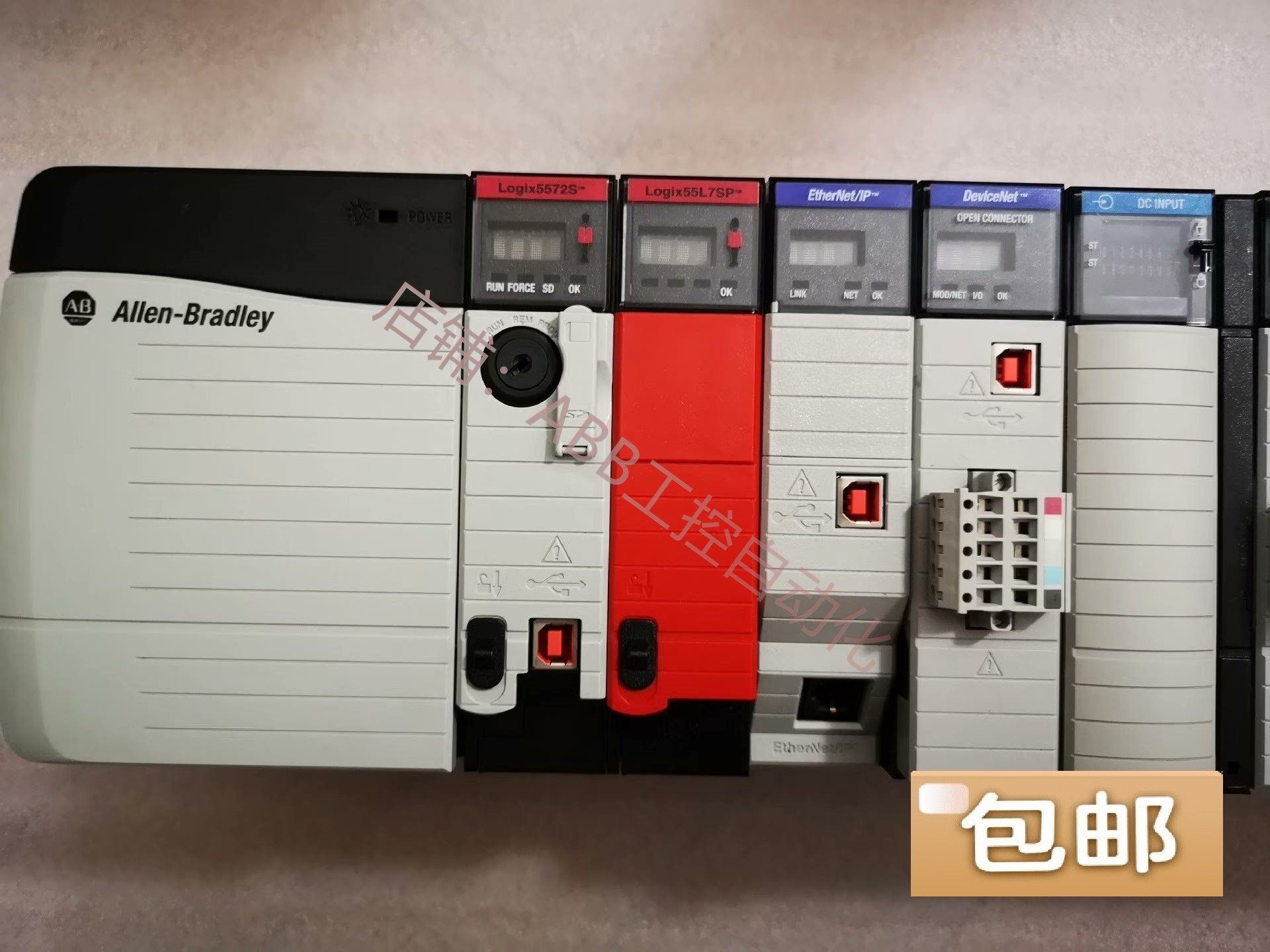 ab模块1756-l731756-en2tr 美国abplc新旧