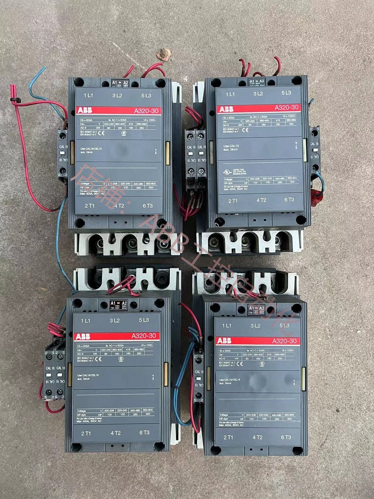 abb接触器a320-30英格索兰空压机用触点崭新发 货前打开看满再发