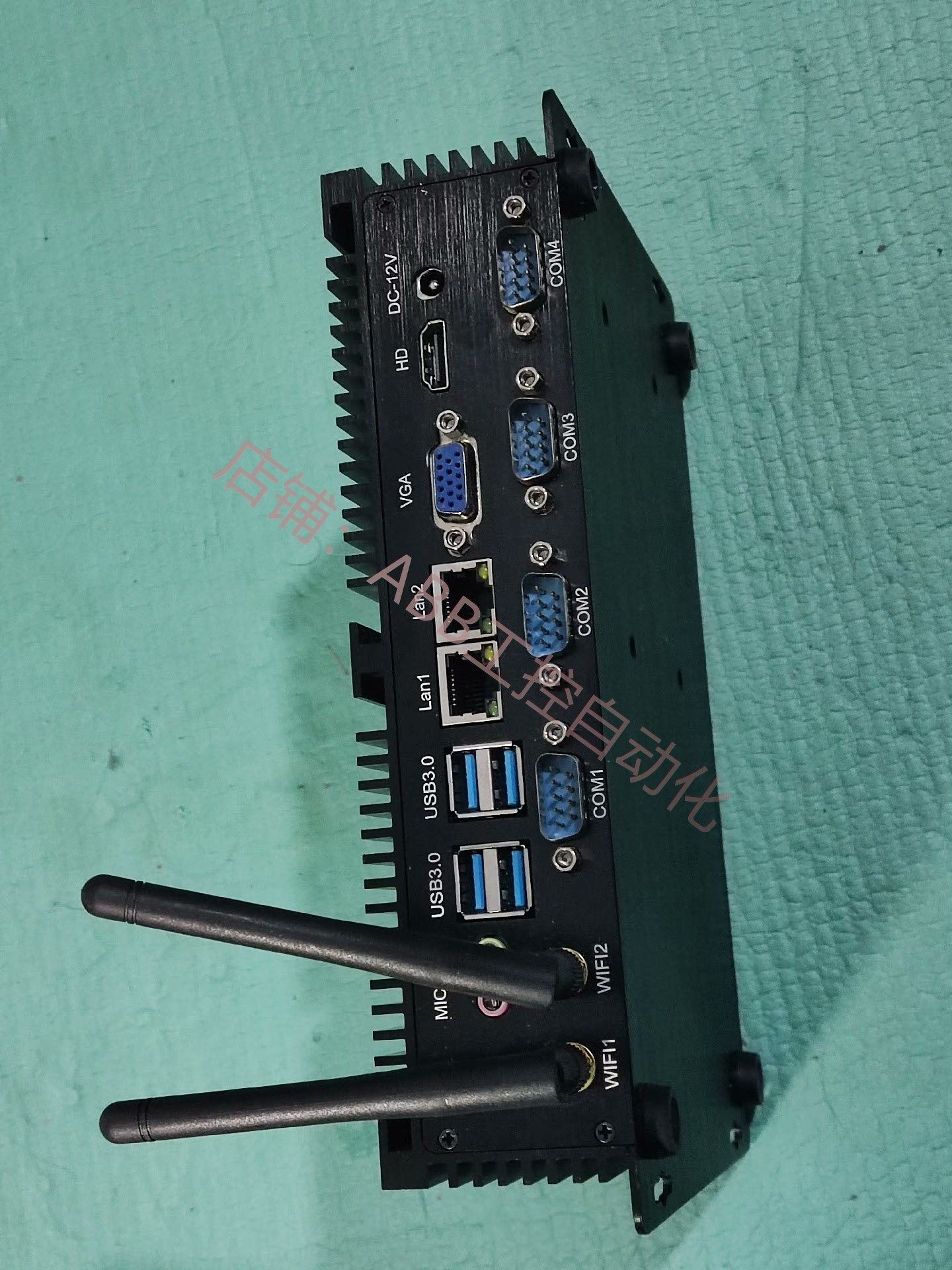 工控机软路由 cpu 1037u4g内存120g m2*82583v双网口4*db9串口