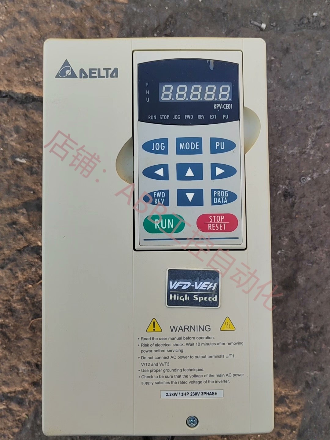 拆机 台达vfd022v23a-2  变频器  22kw