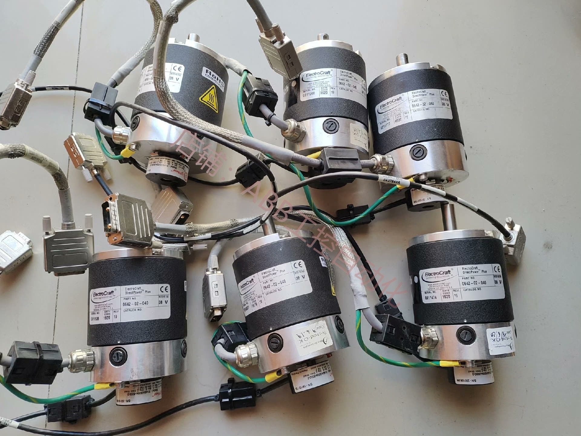 拆机奥宝aoi协力aoi专用x轴马达电机直流电机orbote ch   electro