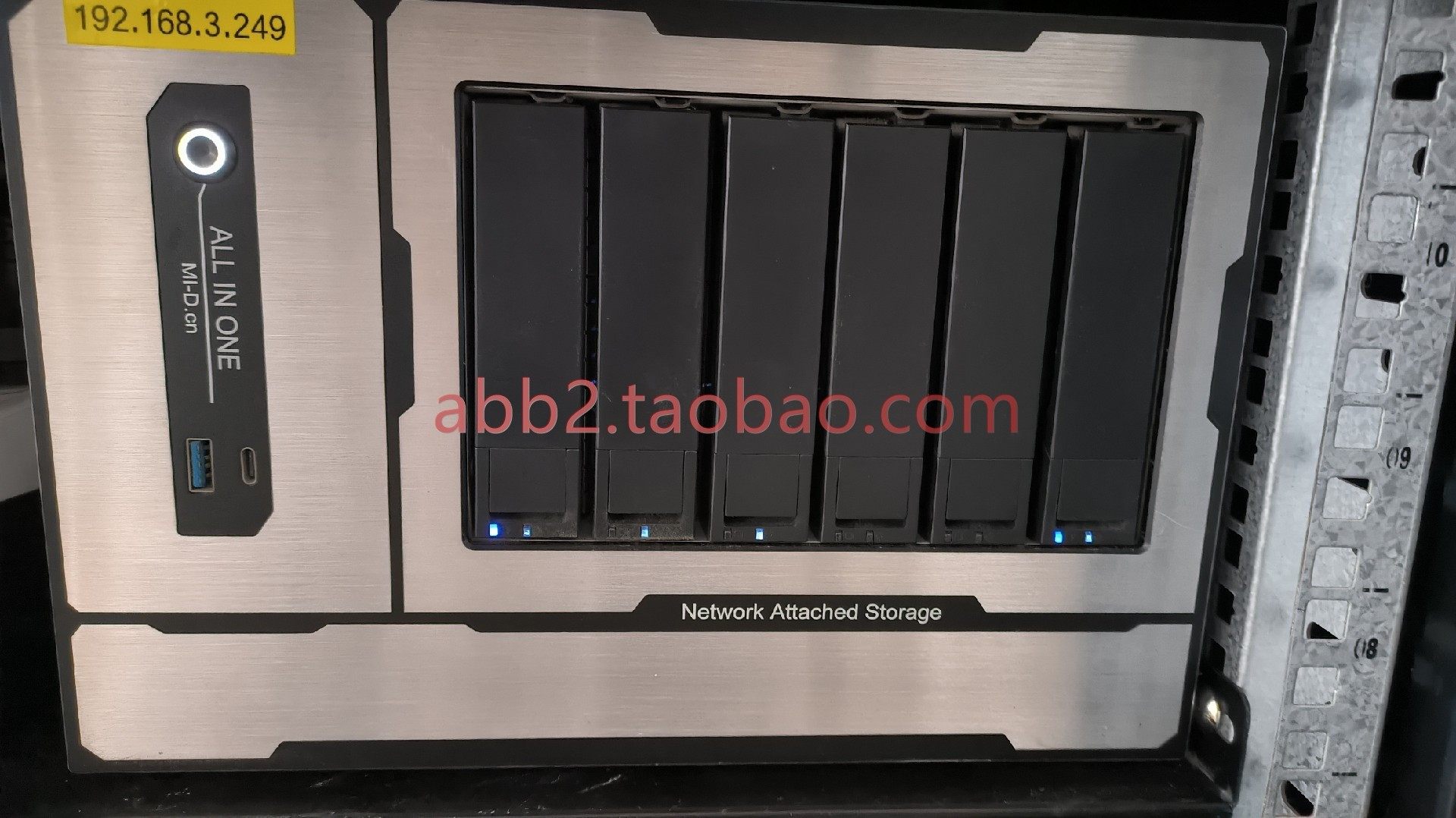 tank机箱5盘位nase3-1240l v3 cpu 8gecc镁光内存gax150mpro ecc