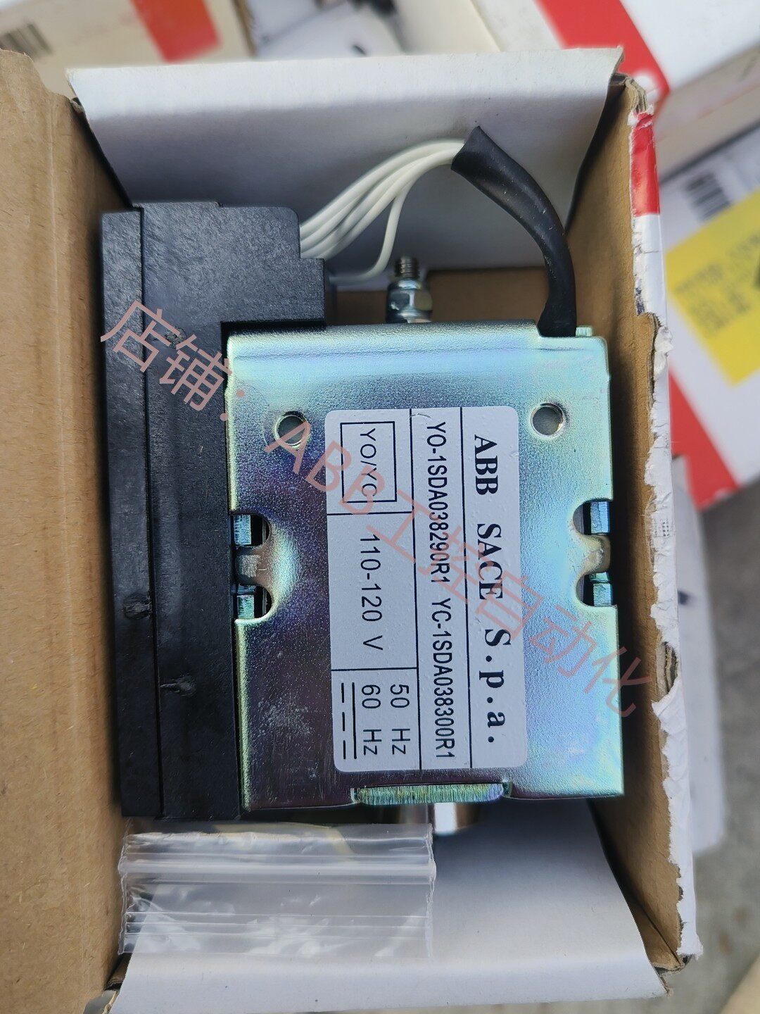 abb分合闸线圈  y1sda038290r1 全新未使用